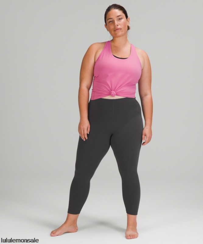 Lululemon Damen DELULU102 | Instill High-rise Tight 25 Graphitgrau